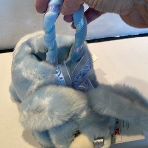 NWT & Vintage Easter Bunny Plush Purse/Bag